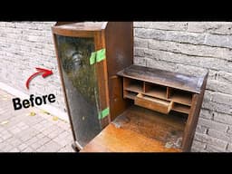 Antique Desk Restoration... my BIGGEST mistake