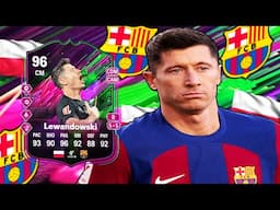 96 Shapeshifters Lewandowski SBC PLAYER REVIEW!
