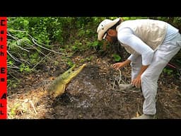 We Found FISH STUCK in BLACK TAR Water UNDERGROUND!