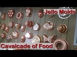 Vintage Housewares: Jello Molds - when gelatin salads appeared at every gathering!