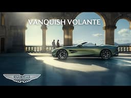 Stunning. Imposing. Aston Martin Vanquish Volante