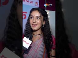 Riya Sharma talks about Hiba Nawab's special message✨ #shorts #jhanak #hibanawab