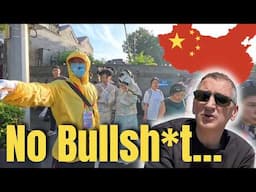 Walking around a hot Beijing City with a 360 degree camera