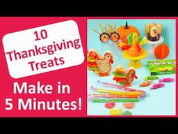 10 Best Thanksgiving Treats for Kids and Teens (Easy Thanksgiving Party Ideas)