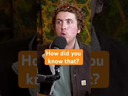 "That's the best question I've ever been asked" Andrew Callaghan