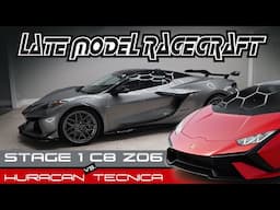 2023 Corvette Z06 vs Lamborghini Huracán Tecnica | Stage 1 Package Dyno + Race Test!
