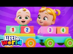 Counting 1 to 10 Song 🔢 Little World Nursery Rhymes & Kids Songs | Number Songs | Toddler Learning