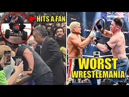 WWE WrestleMania 41: Stone Cold Drives Into A Fan...Worst Mania...Becky Lynch On Seth Rollins' Heel