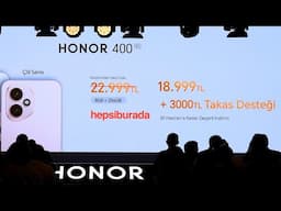 HONOR 400 Serisi Türkiye Lansmanı | Marka Neler Anlattı?
