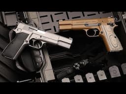 First Look: Tactical Gray and Coyote Brown SA-35 Pistols