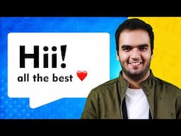 Hiii, Announcement and Short Tips - RG Lectures - Maharashtra Boards 2025