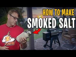 DIY HOME MADE SMOKED SALT. DELICIOUS!! 😋