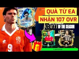 🎁 QUÀ TỪ EA | NHẬN 107 OVR KẾT THÚC NHỊP ĐIỆU SÂN CỎ | CHUẨN BỊ TOTS FC MOBILE ● SIÊU ST GÓP MẶT?
