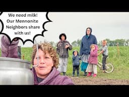 Getting Milk from our Mennonite Neighbors