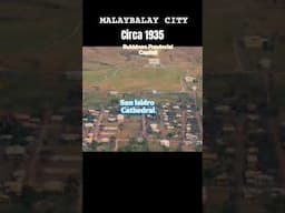 Old Poblacion - Malaybalay City Circa 1935❤️⛰️Bukidnon Provincial Capitol