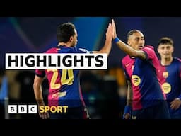 Barcelona draw with Inter in six-goal thriller| Uefa Champions League | BBC Sport