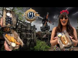 Burning Blade Tavern foodie guide 🧟‍♂️ Epic Universe food review 2025