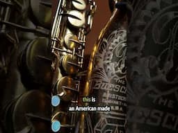 They Don't Make Saxophones Like This Anymore