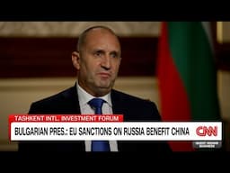 Bulgarian President on the EU's Sanctions on Russia
