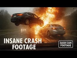 EXTREME DASHCAM CRASHES CAUGHT ON VIDEO! 🚗💥 Moments Before Impact!
