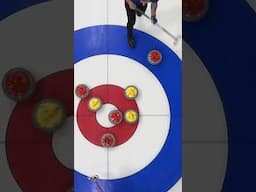Curling perfection by Italy's Amos Mosaner 🇮🇹  #curling #sports #wintersports