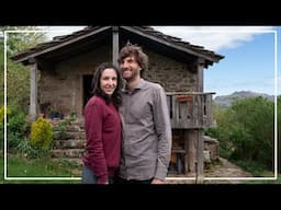 Moving back into our cabin in the mountains of Spain!