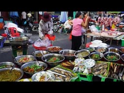 Tuol Tumpoung Food Market In Evening – The Best Cambodian Food & Street Market In Town Of Phnom Penh