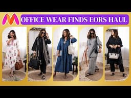 MYNTRA EORS HAUL | MYNTRA OFFICE WEAR KURTA FINDS