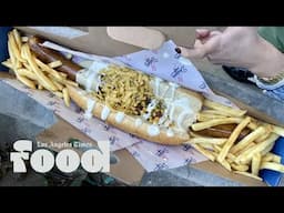 Ranking the best new foods at Dodger stadium, including the $40 hot dog