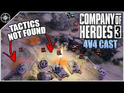 The Game of All Time | 4v4 Monte Cavo | CoH3 Cast 2.0 #8