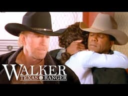 Walker, Texas Ranger | Saving Trivette's Girlfriend From Traffickers! | Wild Westerns