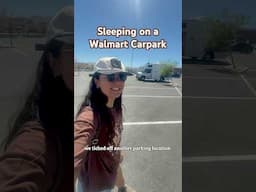 RV Camping at Walmart Outside Joshua Tree #joshuatreenationalpark #californiaroadtrip