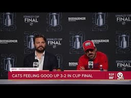 Panthers feeling good after going up 3-2 in Stanley Cup Final
