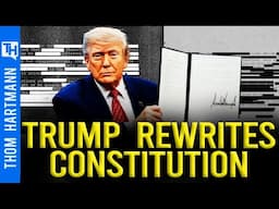 Trump Rewrites Constitution to Make Fascism Official w/ Viki Harrison