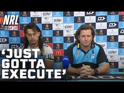 Des Hasler on Titans inability to convert on scoring moments: NRL Presser | NRL on Nine