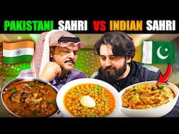 Pakistani Sehri 🇵🇰 vs Indian Sehri 🇮🇳 | Ultimate Ramadan Food Battle! Try Dishes & Traditions 2025
