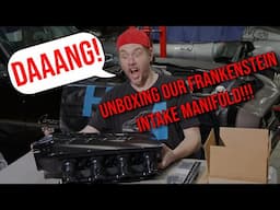 Unboxing The Frankenstein Low Pro Intake Manifold!  Beautiful!