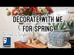 Thrifted vs. Styled // SPRING DECOR 🌷