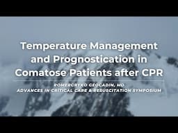 Therapeutic Hypothermia in Cardiac Arrest Survivors