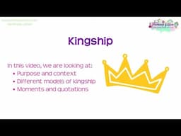 Kingship | Macbeth | GCSE English Literature