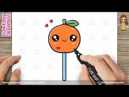How to Draw a Cute Easy Lollipop for Kids Step by Step