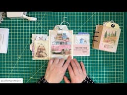 Easy Mini Ring Bound Album - DIY - Project Share - Making & Creating  #papercrafts #handmade