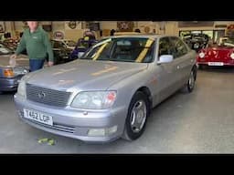1999 LEXUS LS400 AUTO | MATHEWSONS CLASSIC CARS | AUCTION: 1, 22 & 23 MAY 2025