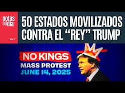 Trump presidirá desfile militar y la resistencia planea protestas en los 50 estados