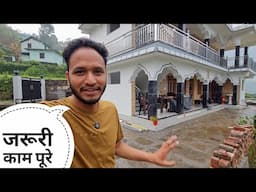 मॉनसून से पहले लगभग सभी काम पूरे || Pahadi Lifestyle Vlog || Pahadi Biker || Alok Rana