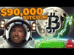 BITCOIN LIVE : BITCOIN BIG RALLY! STOCKS FILL GAP, GOLD PULLBACK?
