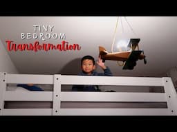 Ikea Loft Bed | Tiny Bedroom Makeover | Nursery Transformation | DIY | #simplychris