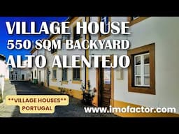 🏡 Village House | Big Backyard | Alto Alentejo | Portugal | €79500