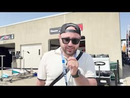 Gifting Flags to IndyCar Drivers (or at least trying to)