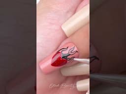 Cute Heart Nails Art Design 2025 | New Nails Art Ideas | Olad Beauty #Shorts